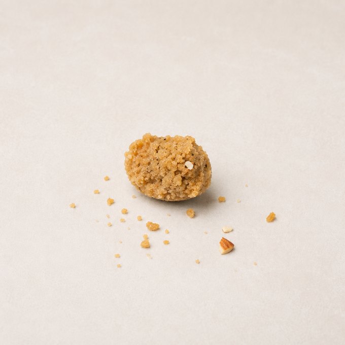 Churma Ladoo being eaten, frame 4